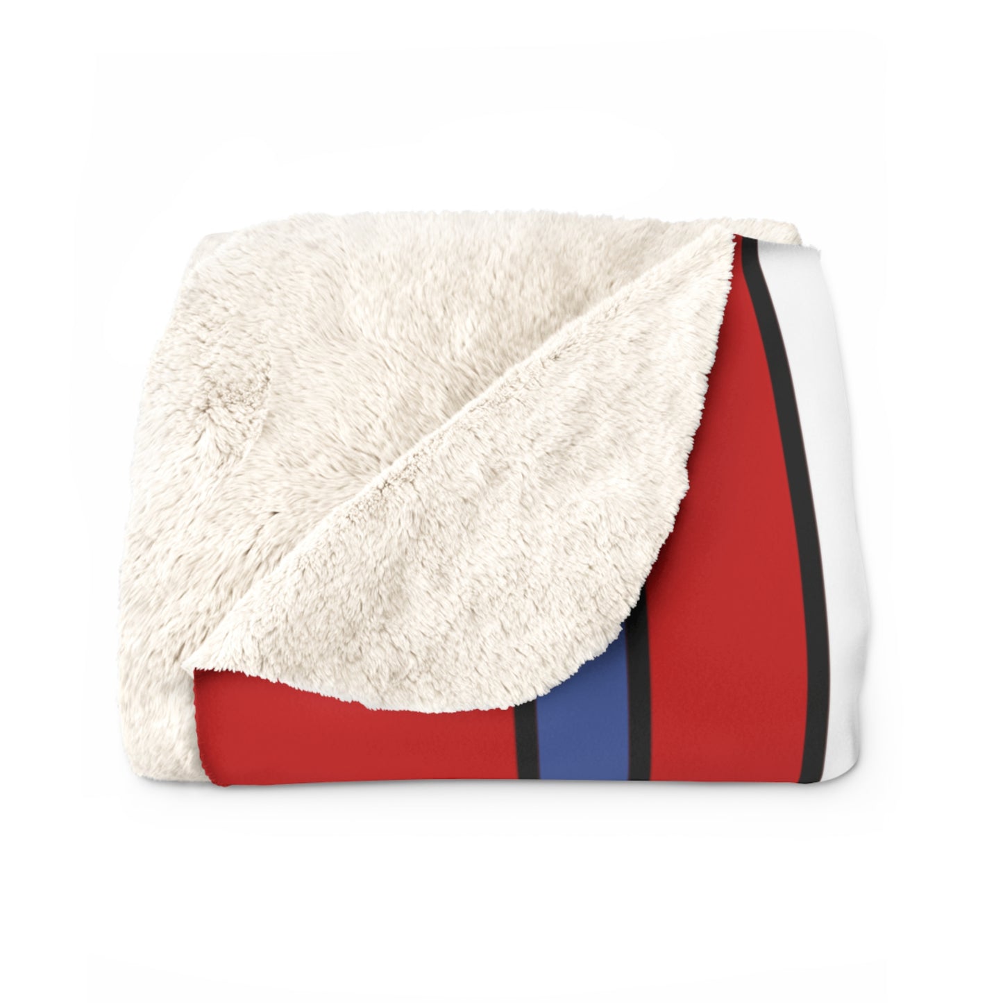 Democratic Peoples Republic Of Korea Retro Stripes Blanket Throw