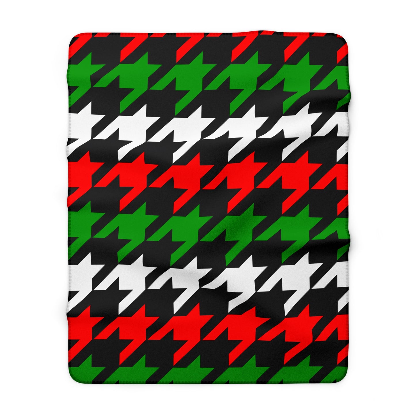Sudan Retro Houndstooth Blanket Throw