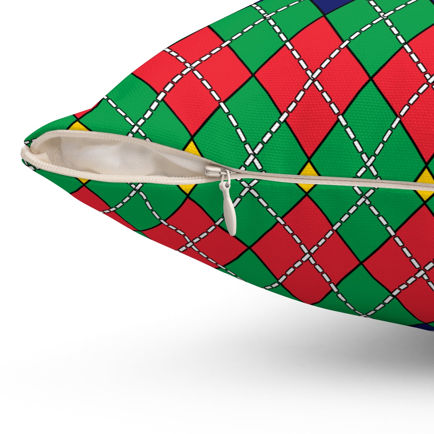 Mauritius Retro Argyle Cushion Pillow