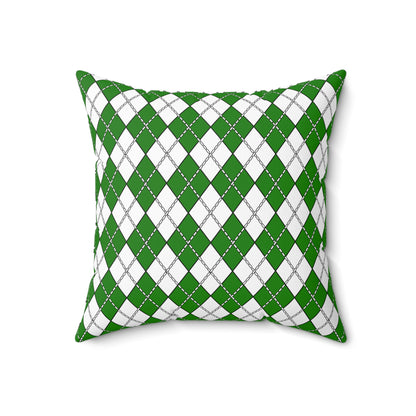 Norfolk Island Retro Argyle Cushion Pillow