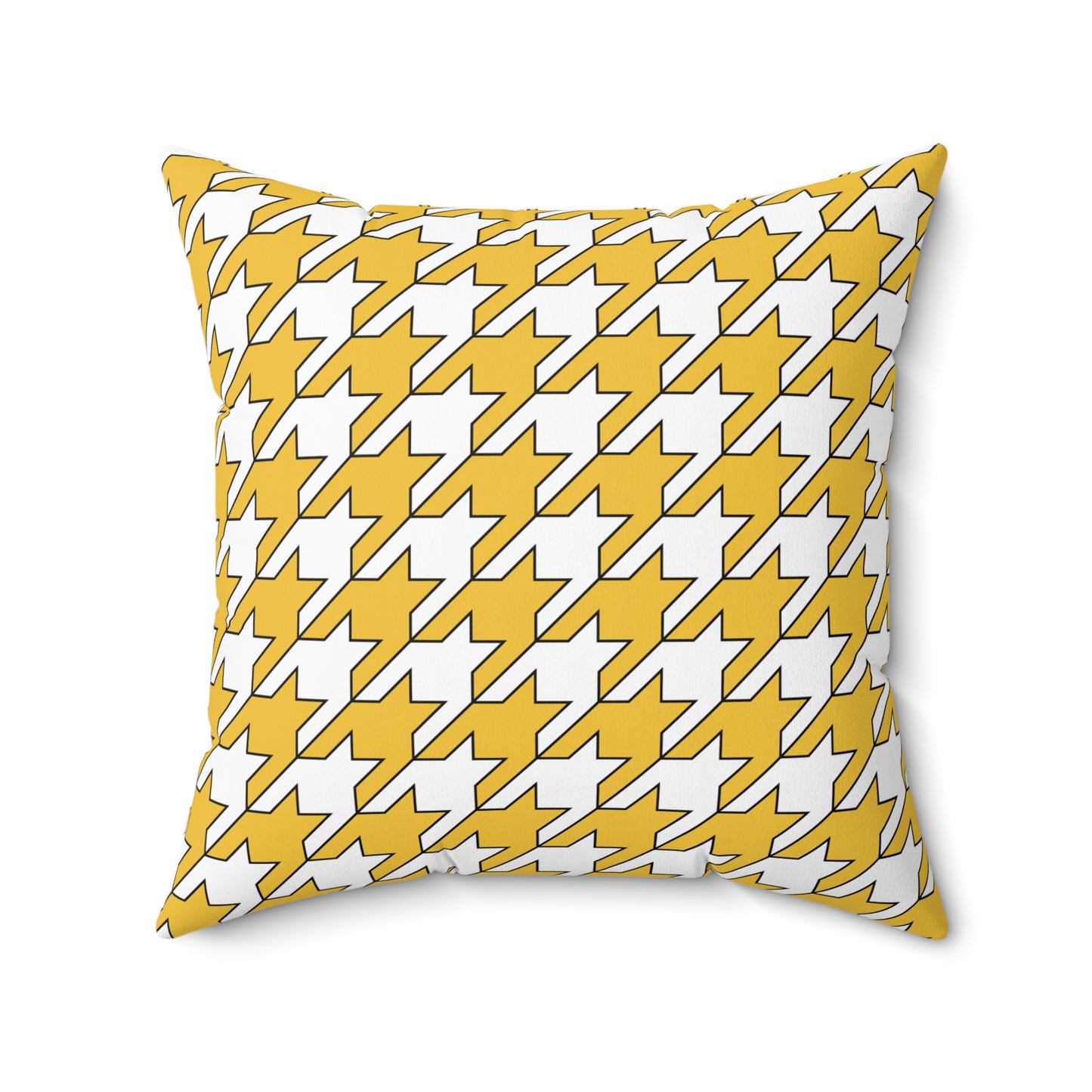 United States Virgin Islands Retro Houndstooth Cushion Pillow