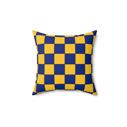 Barbados Retro Check Cushion Pillow