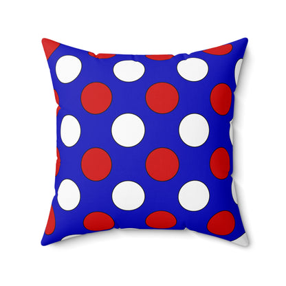 Slovenia Retro Polka Dots Cushion Pillow
