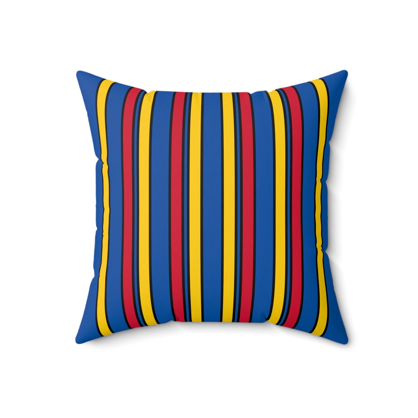 Aland Islands Retro Stripes Cushion Pillow