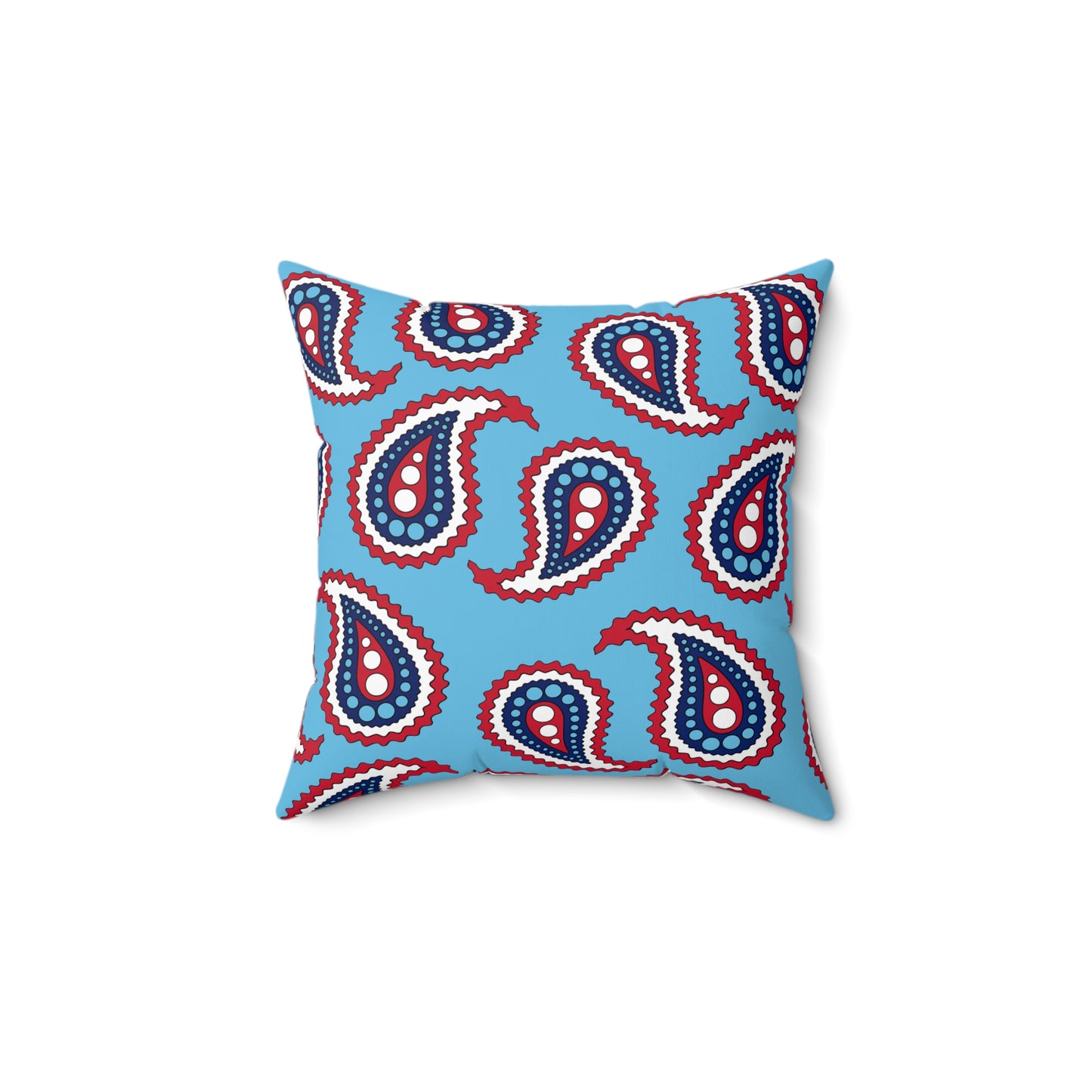 Fiji Retro Paisley Cushion Pillow