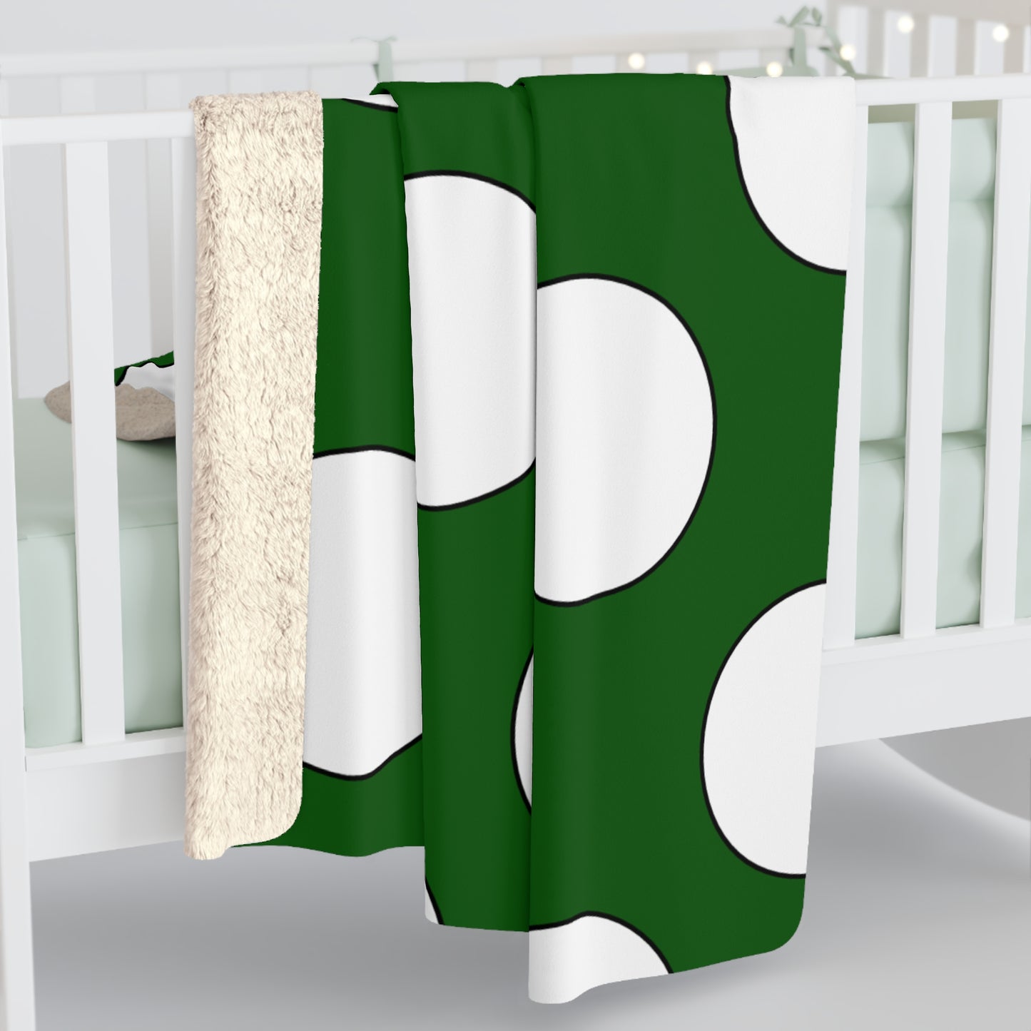 Pakistan Retro Polka Dots Blanket Throw