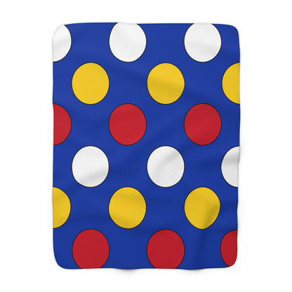 Philippines Retro Polka Dots Blanket Throw
