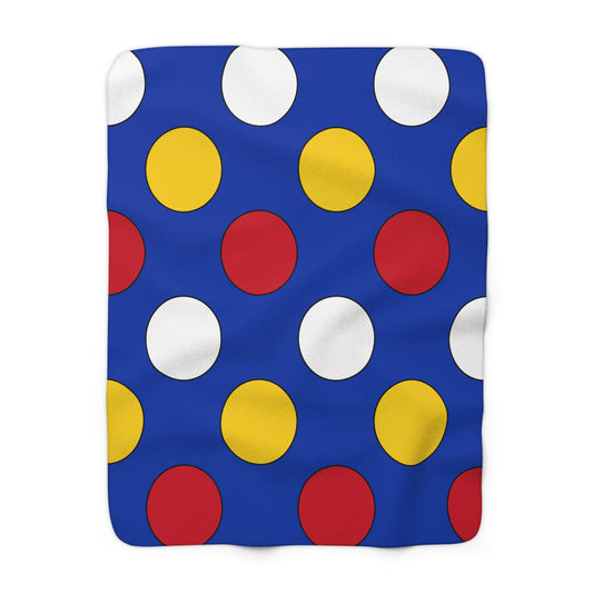 Philippines Retro Polka Dots Blanket Throw