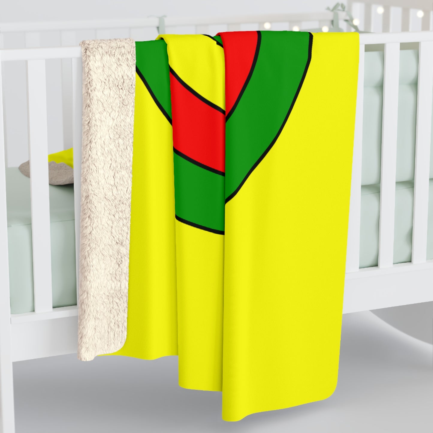 Mali Retro Target Blanket Throw