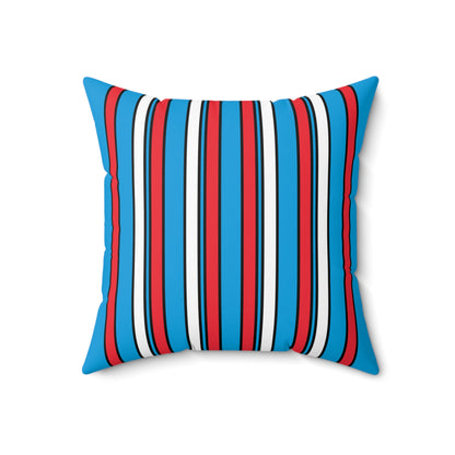 Luxembourg Retro Stripes Cushion Pillow