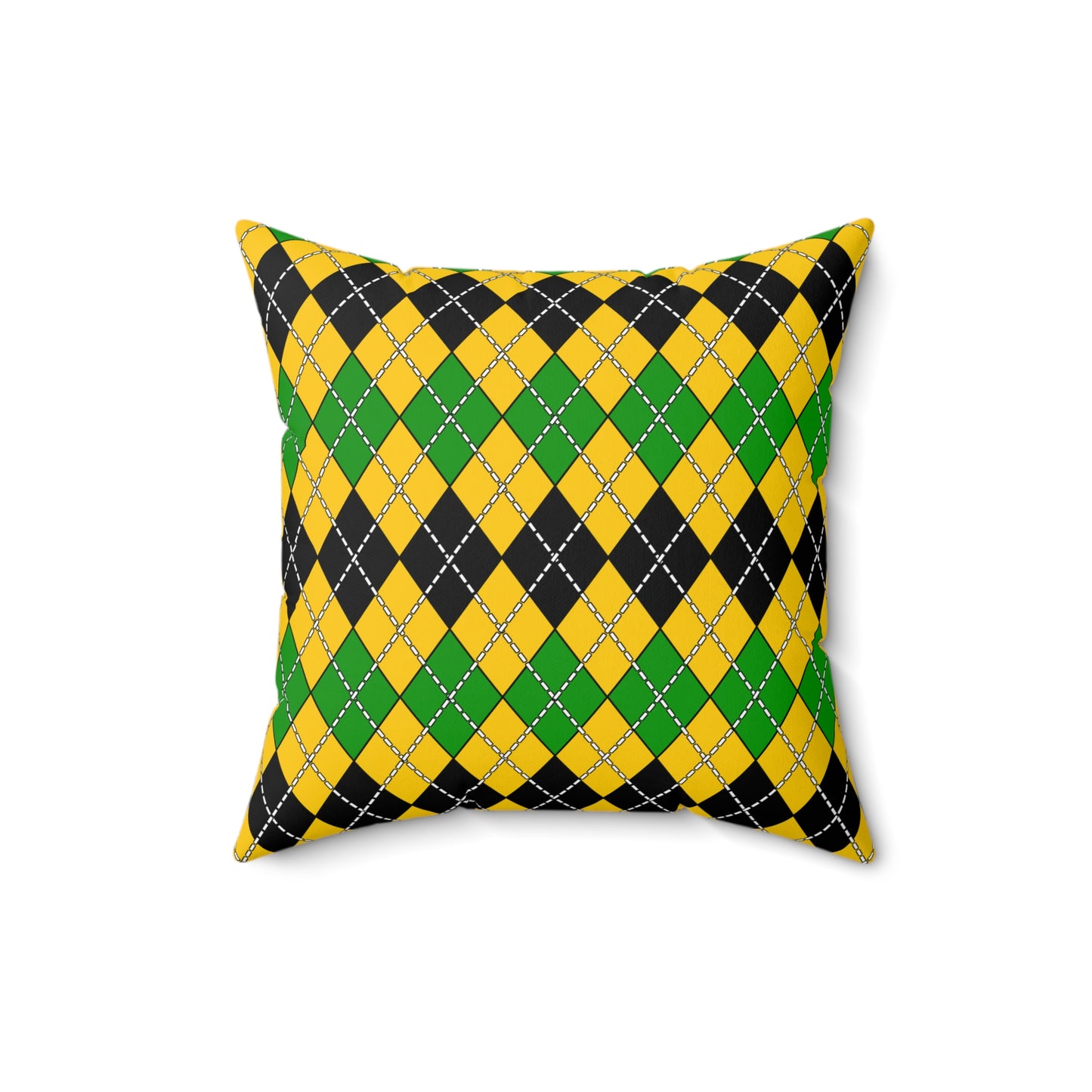 Jamaica Retro Argyle Cushion Pillow