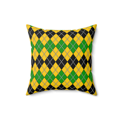 Jamaica Retro Argyle Cushion Pillow