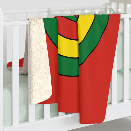Bolivia Retro Target Blanket Throw