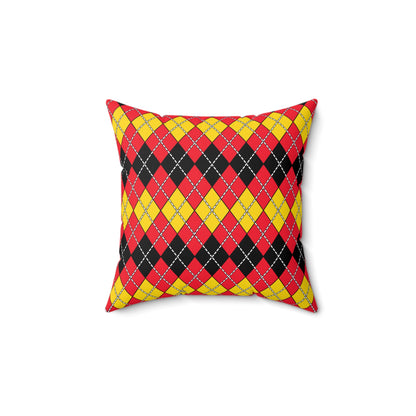 Belgium Retro Argyle Cushion Pillow