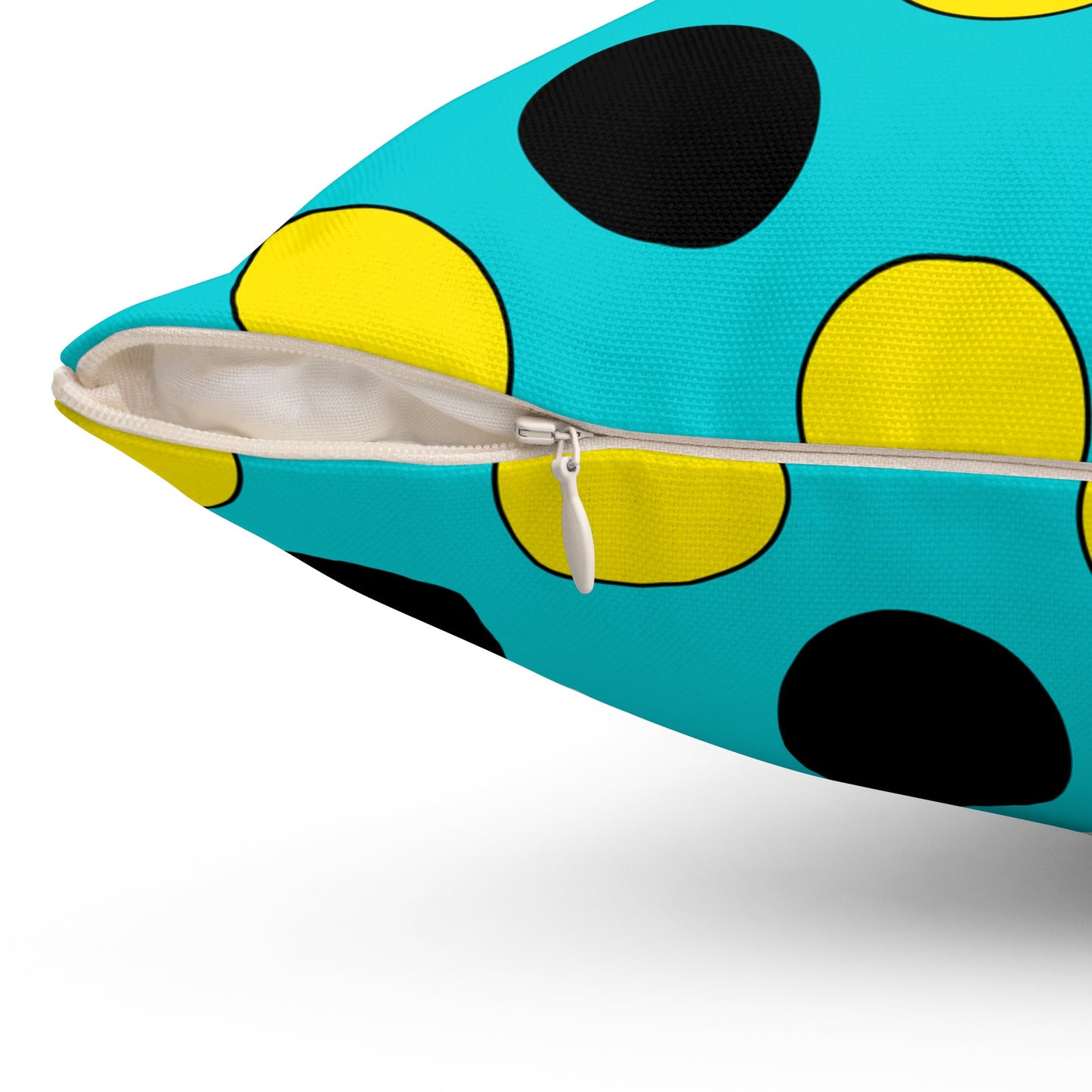 Bahamas Retro Polka Dots Cushion Pillow