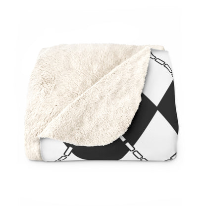 Yemen Retro Argyle Blanket Throw