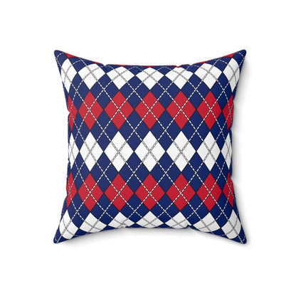 Anguilla Retro Argyle Cushion Pillow