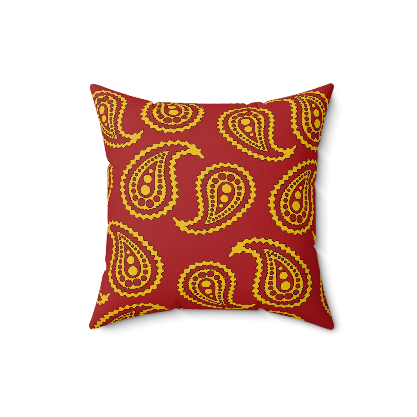 Spain Retro Paisley Cushion Pillow