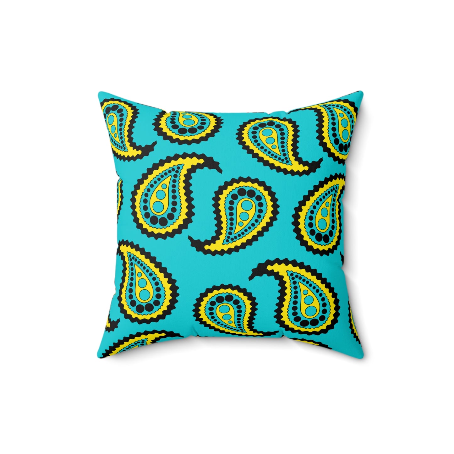 Bahamas Retro Paisley Cushion Pillow