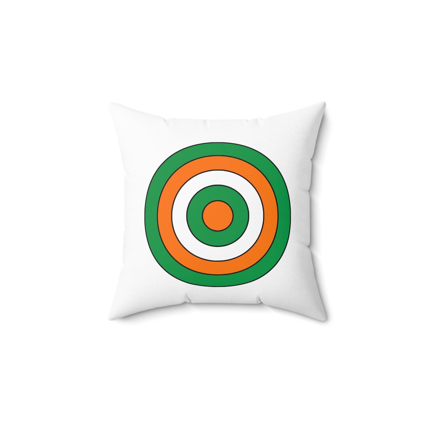 Ireland Retro Target Cushion Pillow