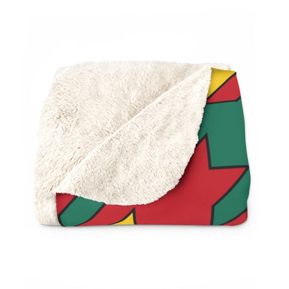 Grenada Retro Houndstooth Blanket Throw