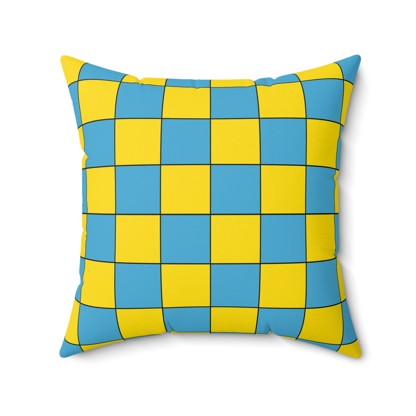 Palau Retro Check Cushion Pillow