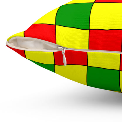 Mali Retro Check Cushion Pillow