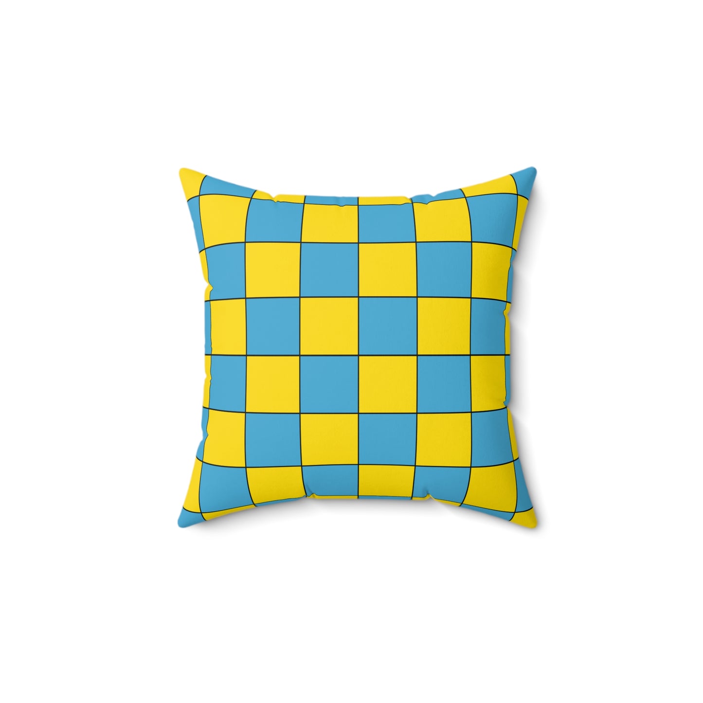 Palau Retro Check Cushion Pillow