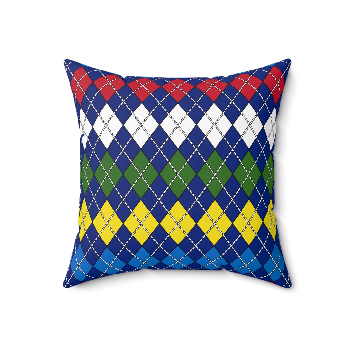 Pitcairn Retro Argyle Cushion Pillow
