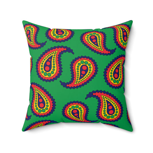 Mauritius Retro Paisley Cushion Pillow