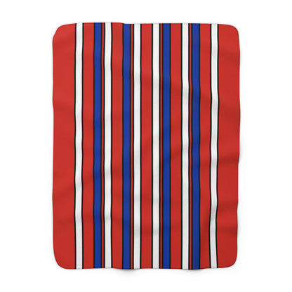 Chile Retro Stripes Blanket Throw
