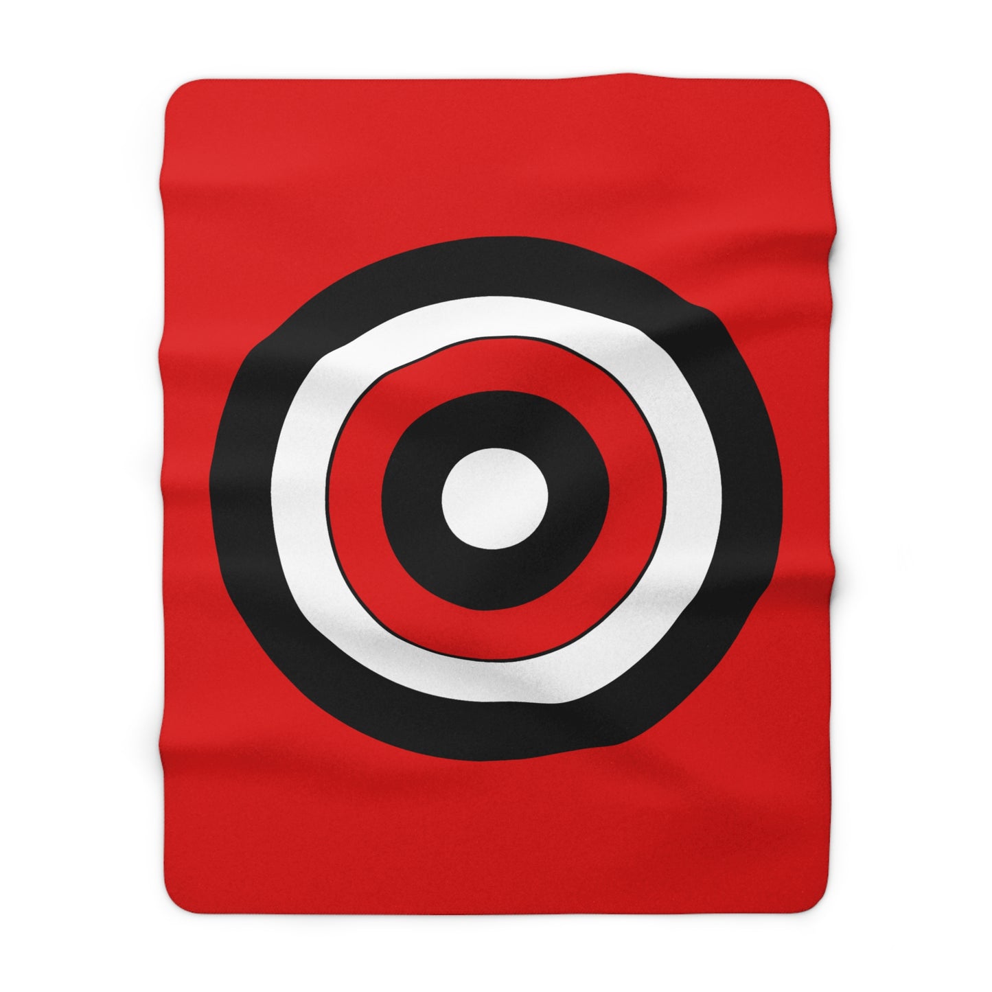Trinidad And Tobago Retro Target Blanket Throw