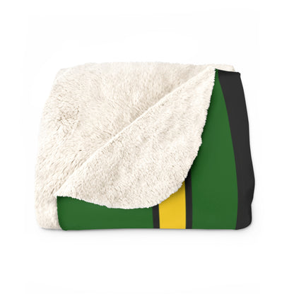 Zimbabwe Retro Stripes Blanket Throw