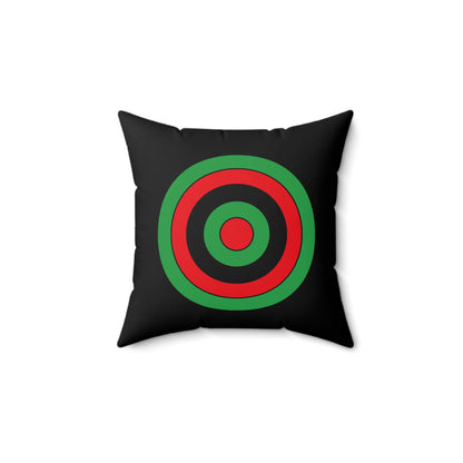 Libya Retro Target Cushion Pillow