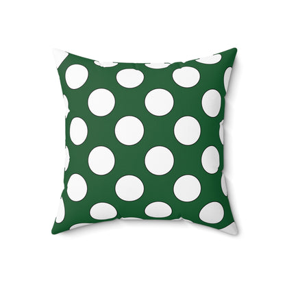 Saudi Arabia Retro Polka Dots Cushion Pillow