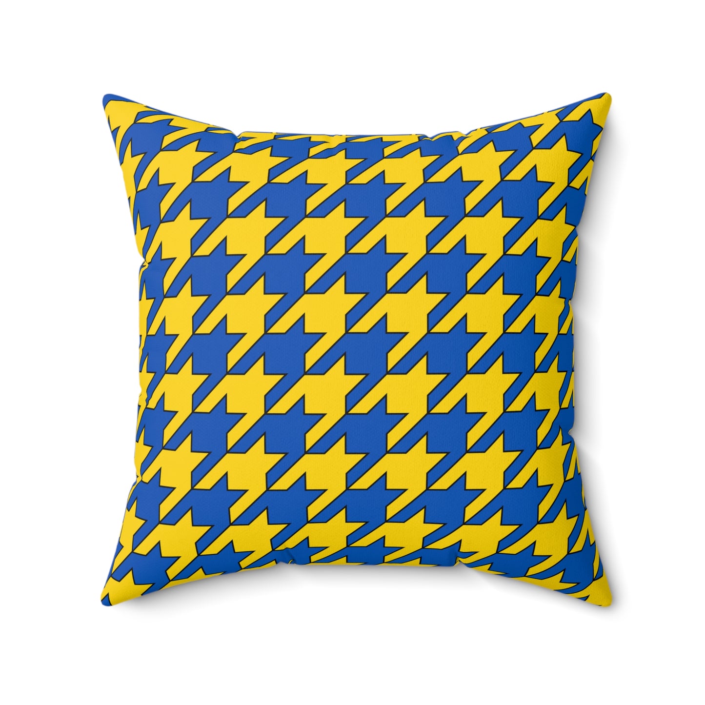 Ukraine Retro Houndstooth Cushion Pillow