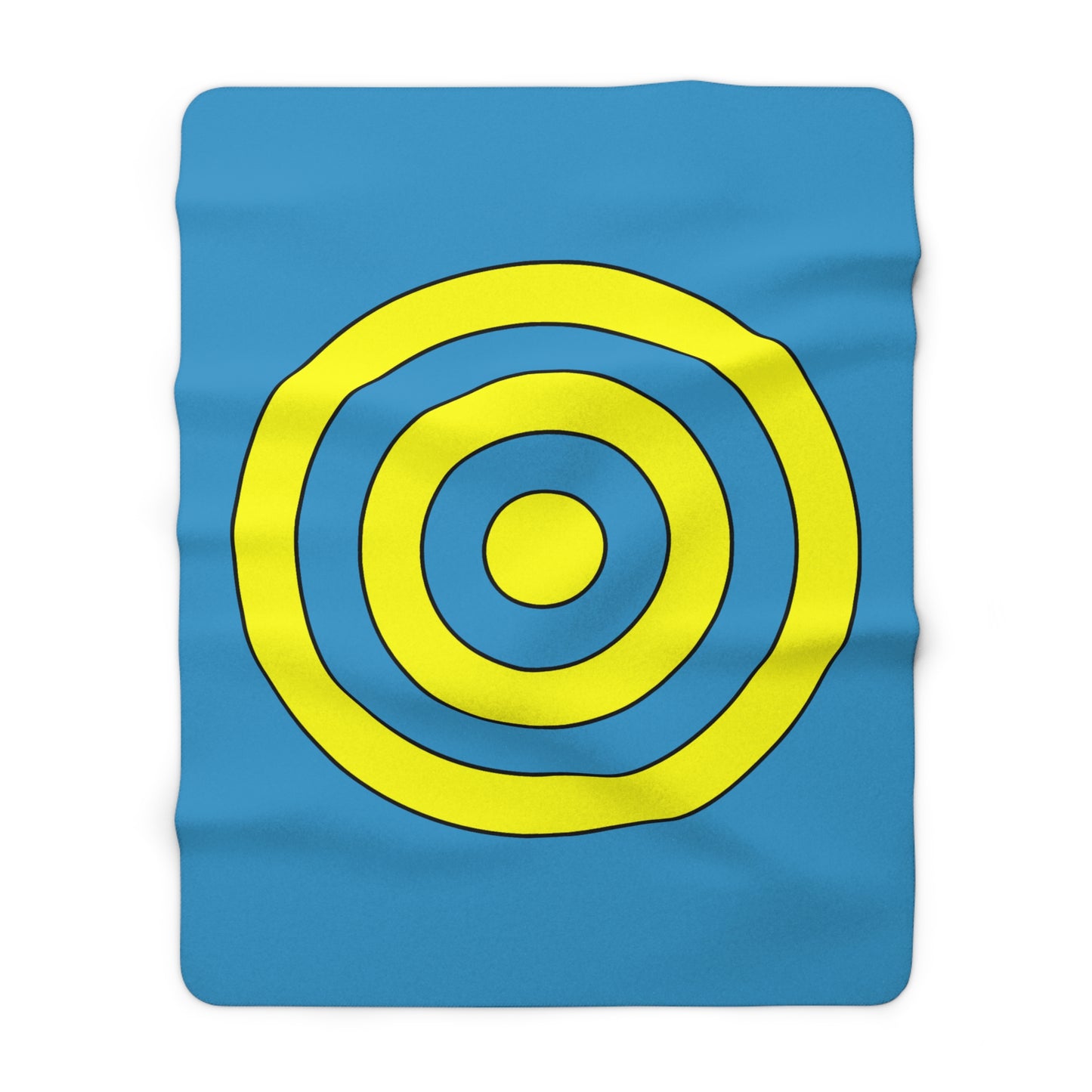 Aruba Retro Target Blanket Throw