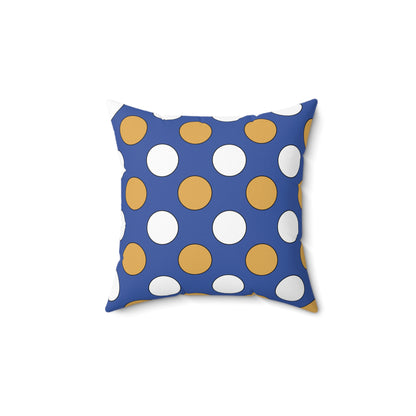 Marshall Islands Retro Polka Dots Cushion Pillow