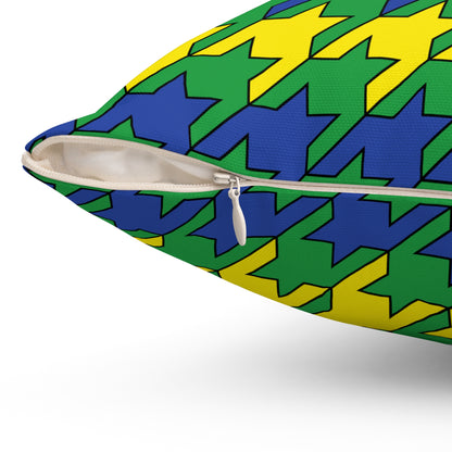 Brazil Retro Houndstooth Cushion Pillow