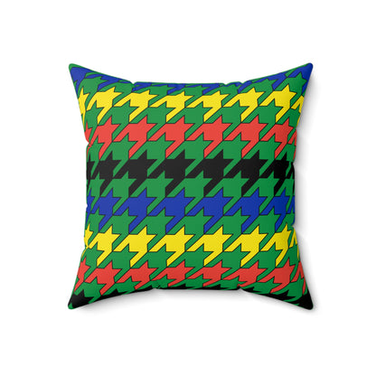 New Caledonia Retro Houndstooth Cushion Pillow
