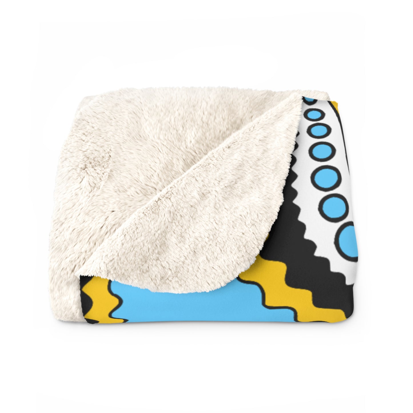 Saint Lucia Retro Paisley Blanket Throw