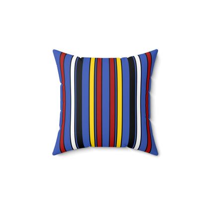 Eswatini Retro Stripes Cushion Pillow