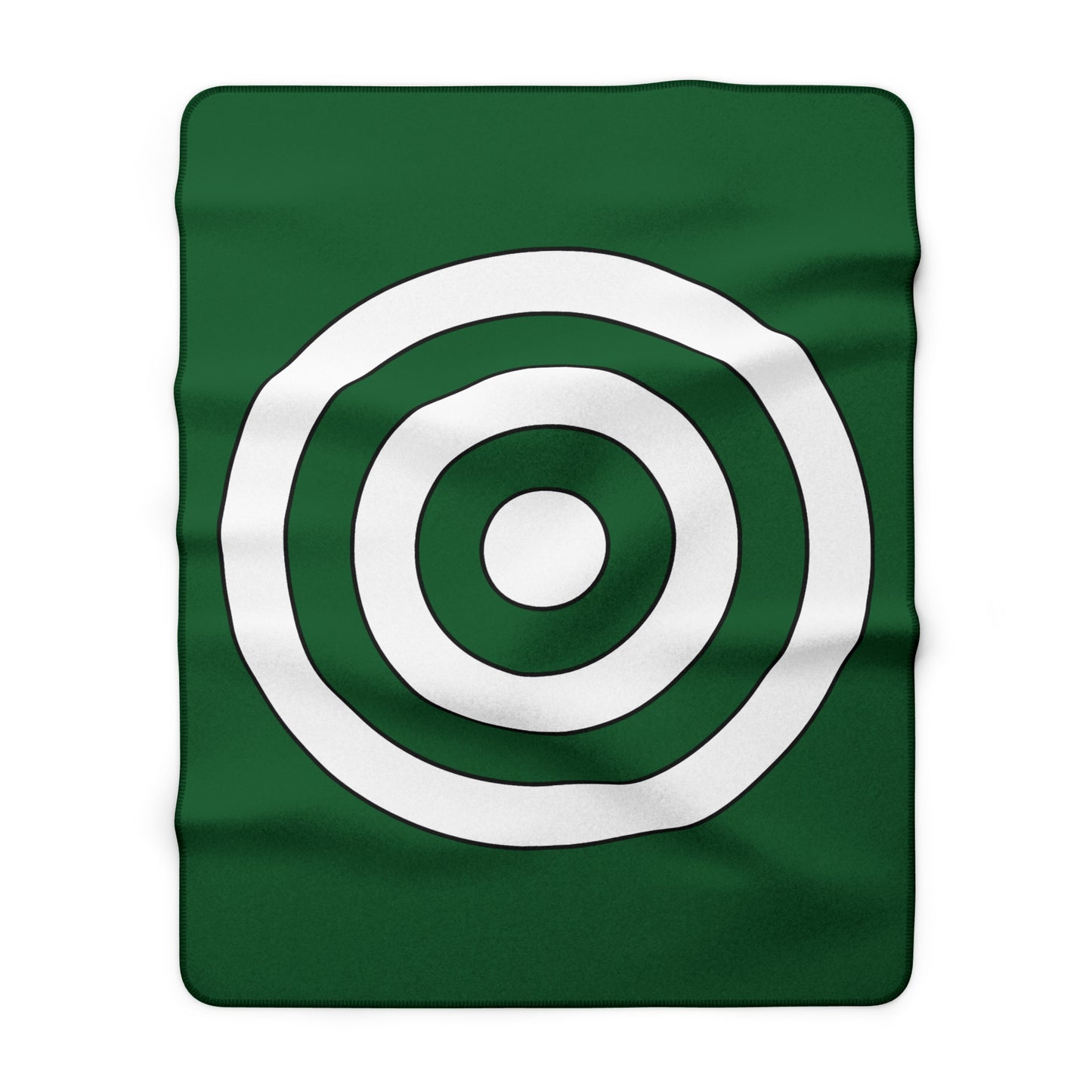 Saudi Arabia Retro Target Blanket Throw