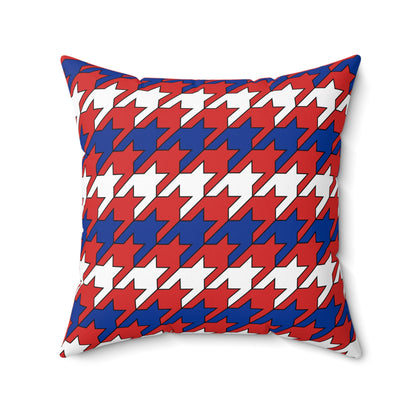 Bouvet Island Retro Houndstooth Cushion Pillow