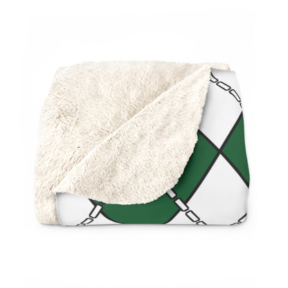 Algeria Retro Argyle Blanket Throw