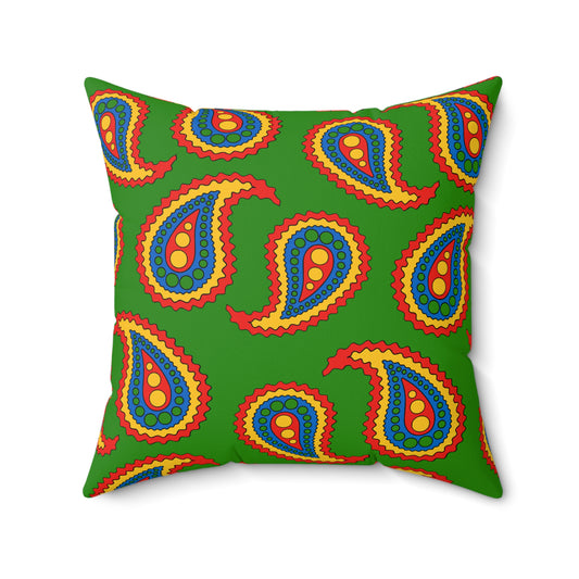 Ethiopia Retro Paisley Cushion Pillow