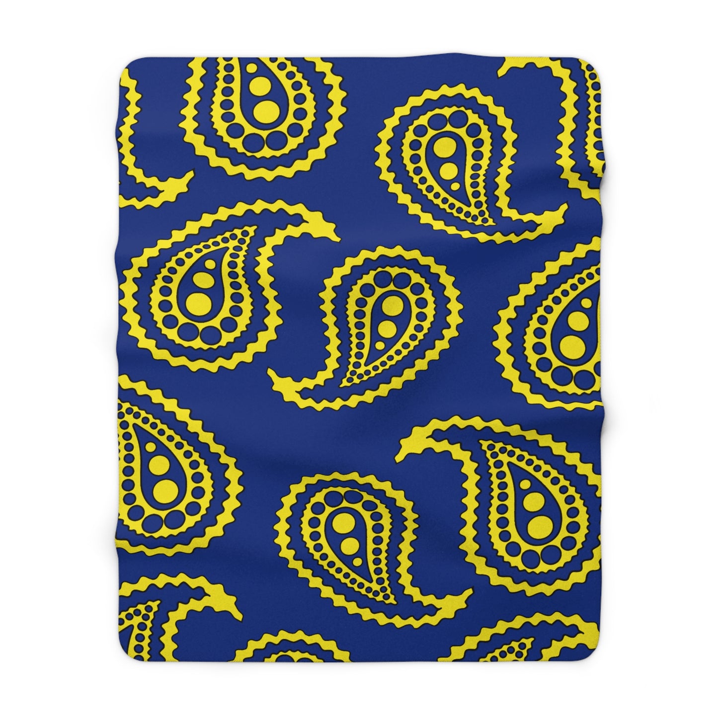 Curacao Retro Paisley Blanket Throw