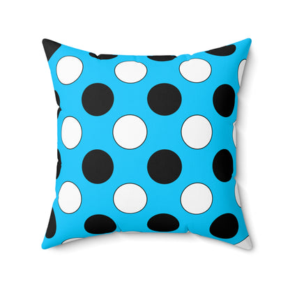 Botswana Retro Polka Dots Cushion Pillow