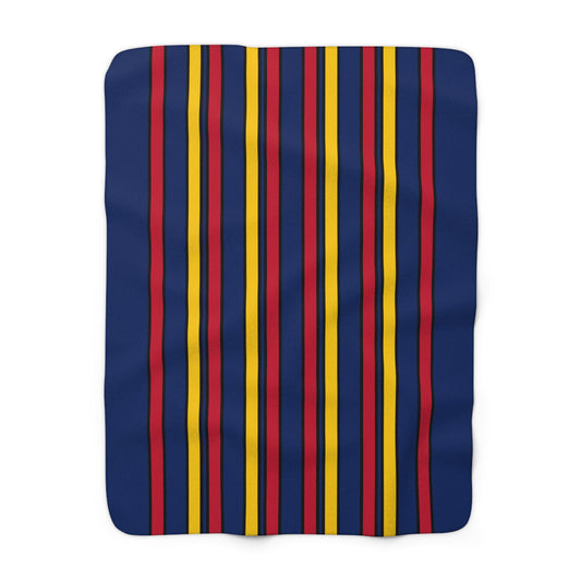 Chad Retro Stripes Blanket Throw