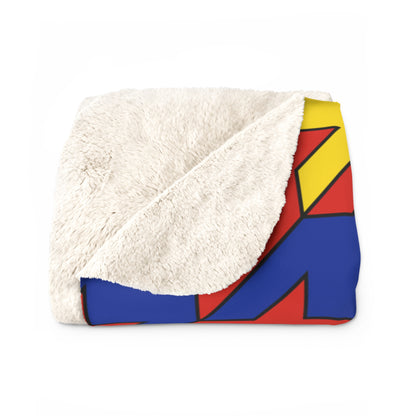 Romania Retro Houndstooth Blanket Throw